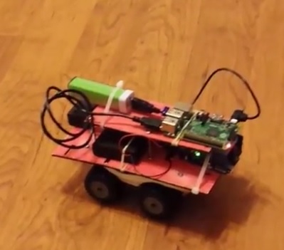 Broken toy to Wifi controlled robot